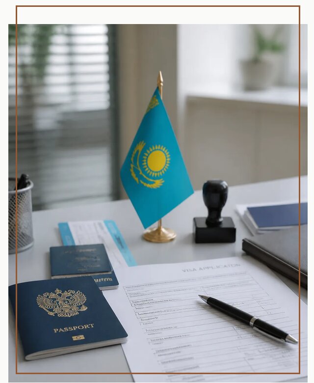 Оформление визы в Казахстан для поездки и работы в Гулькевичах